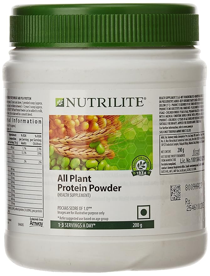 Amway Nutrilite Protein Powder Pack, 200g (Unflavoured)